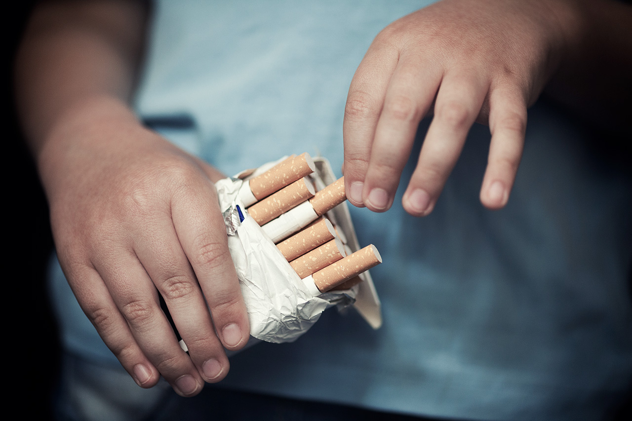 Табакокурение детей и подростков